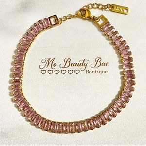 Pink Crystal Bracelet